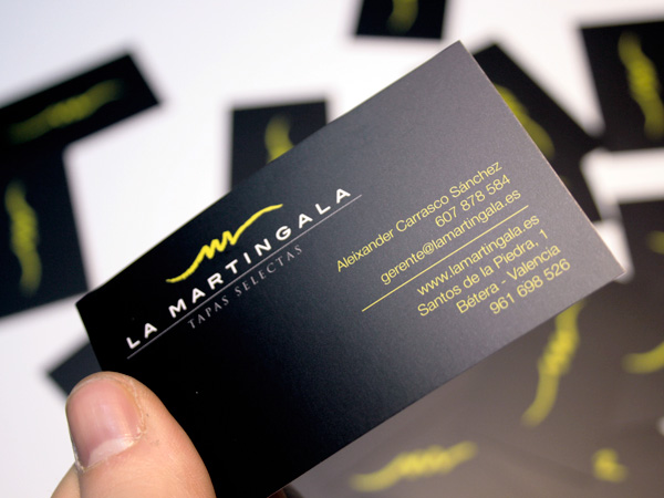 La Martingala. Corporative design.